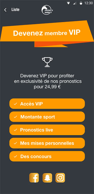 pronos direct