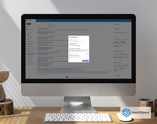 SearchSpace - Plateforme de résultats de recherche métiers des entreprises