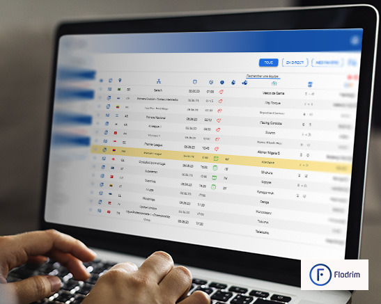 Flodrim - Plateforme web de statistiques de football