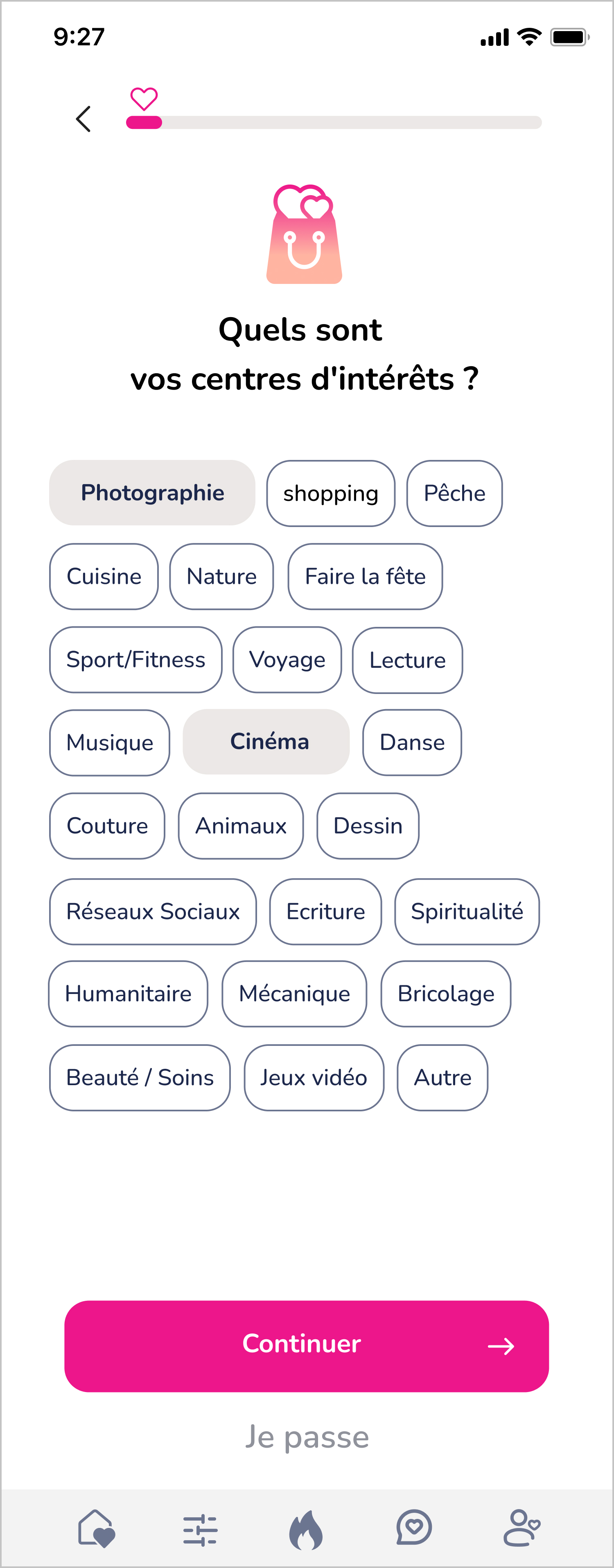 application mobile Nous Deux