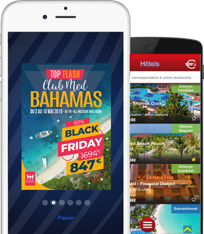 mobile panorama Air France